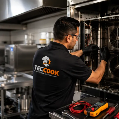 Assistência técnica certificada para equipamentos de cozinha industrial