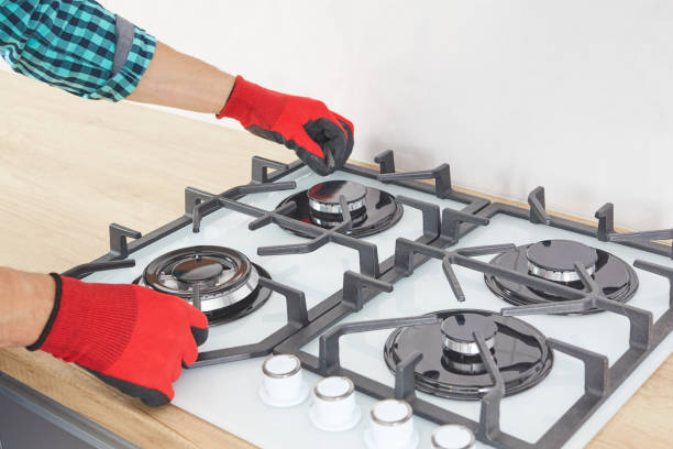 Instalação de Fogão cooktop 3
